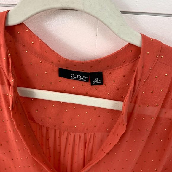 a.n.a. A New Approach Long Sleeve Blouse - Picture 3 of 3